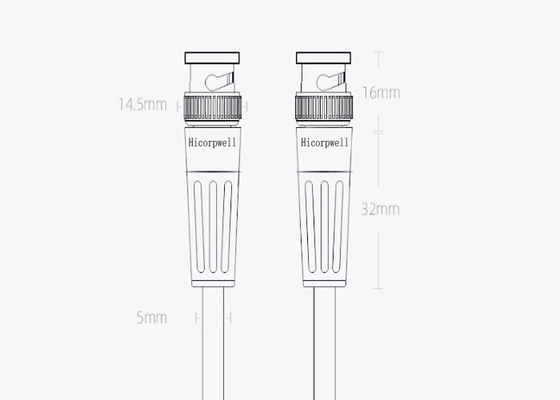 12g Sdi Cables Cable coaxial de fibra óptica HDMI 3G SDI Cable de extensión del carrete