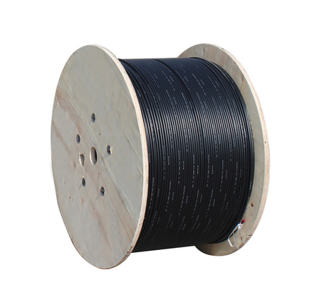 cable óptico G652D 11.6-17.5m m de la fibra de vidrio de 2C 4C 6C 8C 12C 24C 48C 144C ADSS