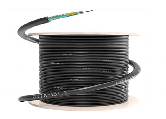 Cable óptico GYTA de la fibra de vidrio óptica acorazada subterráneo al aire libre de G652D SM