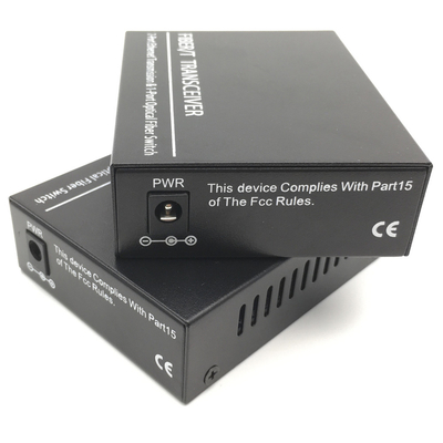 Convertidor 10/100 Mbps de los medios de la fibra de Ethernet de la conversión de los medios de la tecnología que cambia