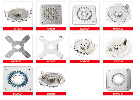 Disco de acero inoxidable de pulido cuadrado del disco FC/SC/ST/LC de la máquina de pulir de la presión