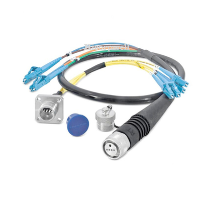 2 o 4 canales ODC para duplicar el zócalo al aire libre del enchufe del conector ODC de la base del cable IP67 ODC 2 del LC a los cables del remiendo del LC