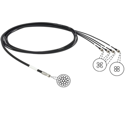Cable óptico del paquete de fibra del endoscopio/cable ligero Wolf Compatible Fiber Optical Cable para la LUZ FRÍA SOURC del LED