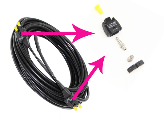 cable de fibra óptica plástico original del cordón de remiendo del 1M 3M los 5M 10M el 15M TOCP100 Toshiba para el control de la industria