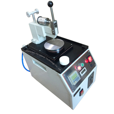 Máquina de pulir de pulido de la presión central de la fibra óptica para la cadena de producción de la coleta del cordón de remiendo de la fibra óptica