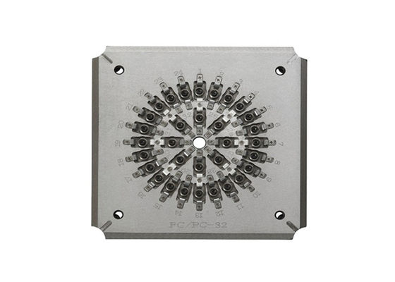 Disco que lanza de pulido de acero inoxidable de la mano del disco de la fibra óptica del SC PC36 LC APC 24