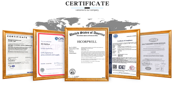 China Shenzhen Hicorpwell Technology Co., Ltd certificaciones